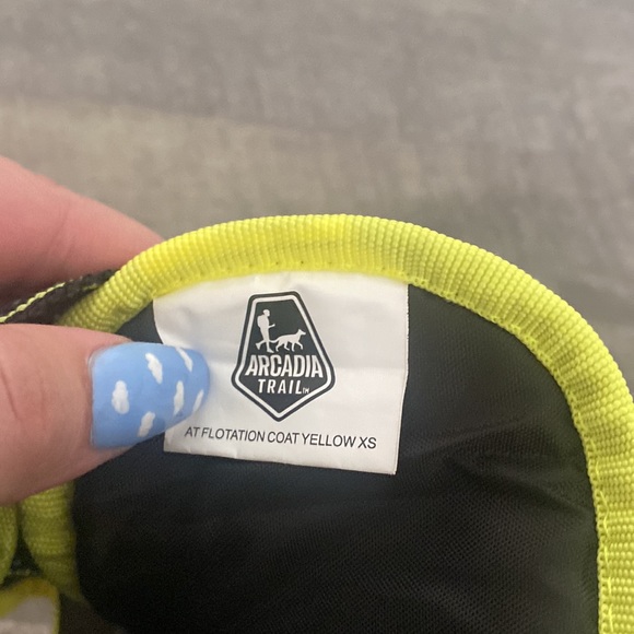 ARCADIA TRAIL HIGH VISIBILITY FLOTATION AID YELLOW life jacket dog life jacket - Picture 7 of 7
